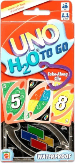 Mattel Hordozható UNO kártya vízálló kártyalapokkal