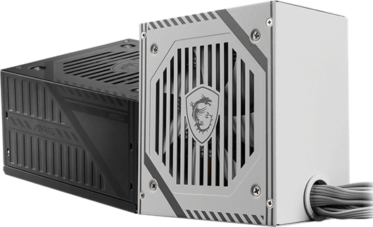 MSI 650W MAG A650BNL 80+ Bronz Tápegység - Fehér