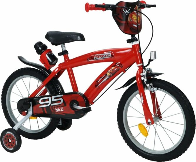 Huffy 24484W Disney Verdák Gyermek kerékpár 14" - Piros Huffy 24484W Disney Verdák Gyermek kerékpár 14" - Piros
