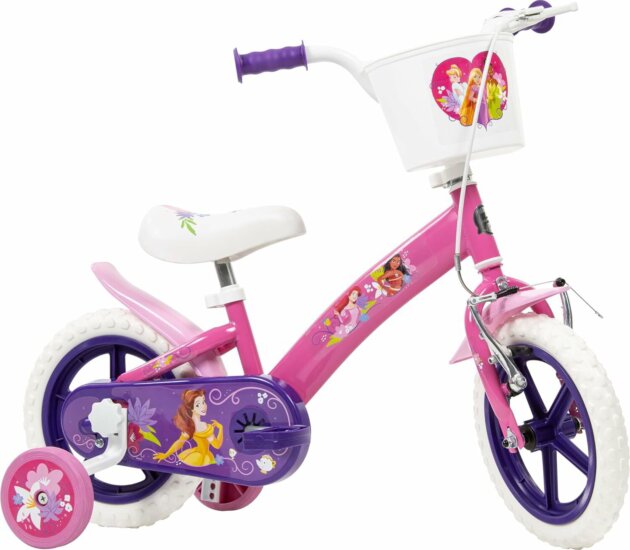 Huffy 22414W Disney Princess Gyermek kerékpár 12" - Lila / Rózsaszín Huffy 22414W Disney Princess Gyermek kerékpár 12" - Lila / Rózsaszín
