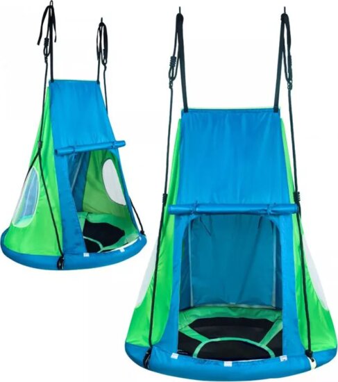 Spartan Fészekhinta sátor 95 cm- Kék/Zöld