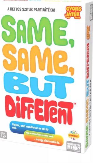 Kensho Same Same but Different party társasjáték