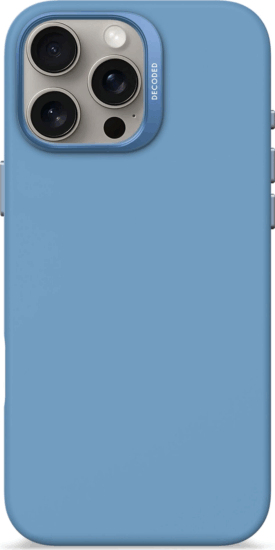 Decoded AntiMicrobial Apple iPhone 16 Pro Max Hátlapvédő telefon tok - Kék