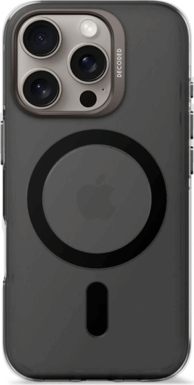 Decoded Apple iPhone 16 Pro Hátlapvédő telefon tok - Fekete Decoded Apple iPhone 16 Pro Hátlapvédő telefon tok - Fekete