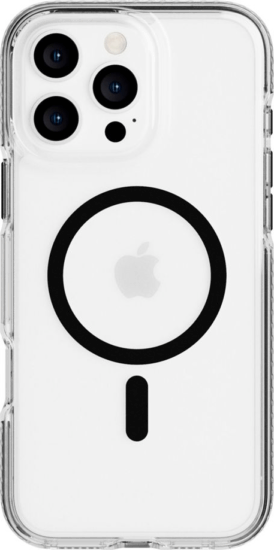 Tech21 EvoCrystal Apple iPhone 16 Pro Max MagSafe Hátlapvédő telefon tok - Fekete/Átlátszó