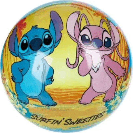 Stitch mintájú gumiladba 23 cm - Kék Stitch mintájú gumiladba 23 cm - Kék