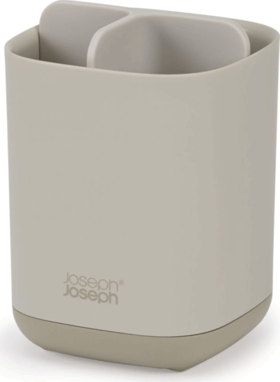 Joseph Joseph EasyStore 3 rekeszes fogkefe tartó - Szürke