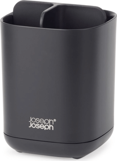 Joseph Joseph EasyStore 3 rekeszes fogkefe tartó - Fekete