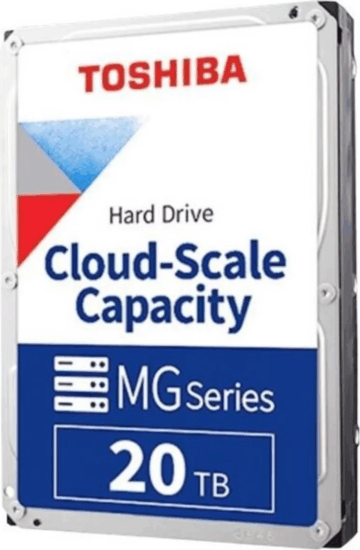Toshiba 20TB MG10 SAS 3.5" Szerver HDD