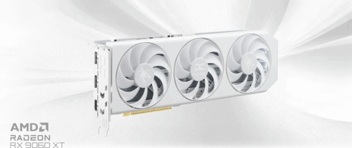 PowerColor Radeon RX 9060 XT 16GB GDDR6 Hellhound Spectral OC Videókártya - Fehér