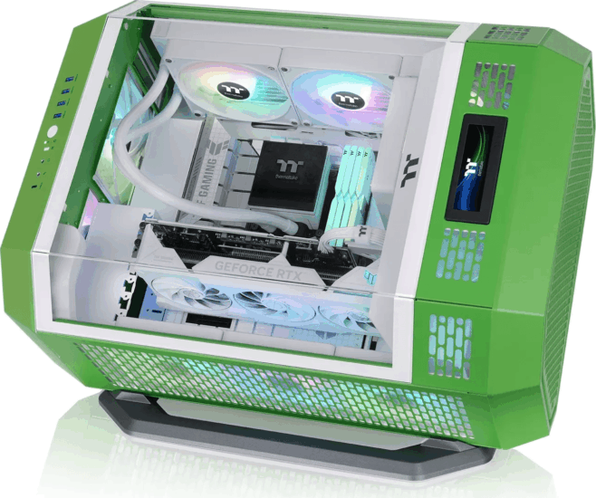 Thermaltake Chassis Tartóállvány - Világoszöld