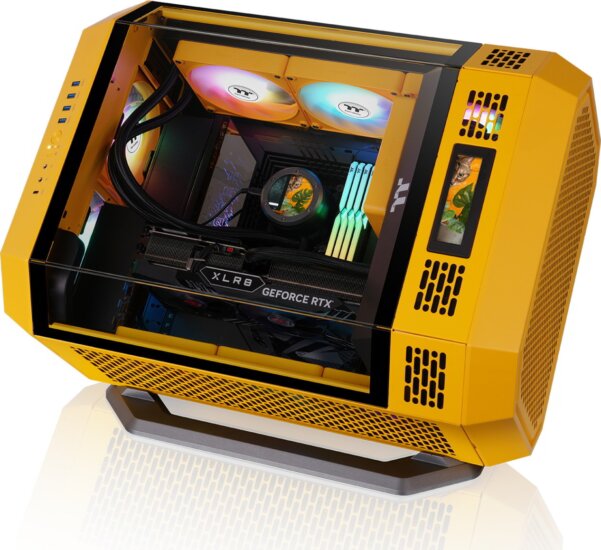 Thermaltake The Tower 600 Bumblebee Tartóállvány - Fekete