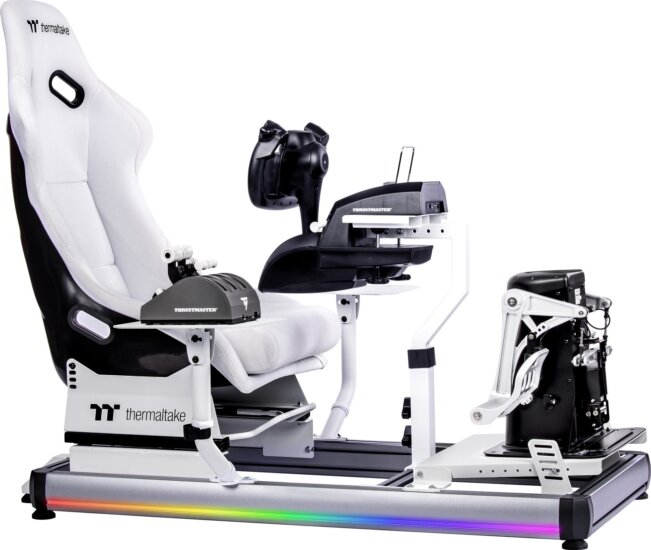 Thermaltake GF500 Flight Simulator Cockpit Ülés - Fehér