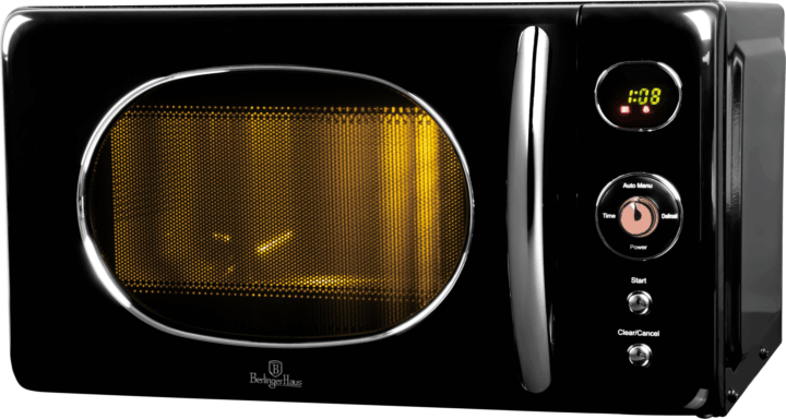 Berlinger Haus BH/9698 Digitális Mikrohullámú sütő 20L 800W - Fekete/Rózsaarany