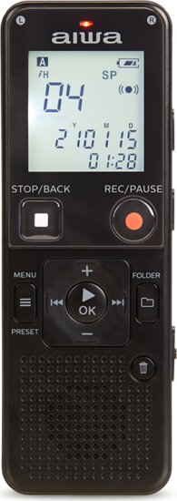 Aiwa DVR-A600 Diktafon 16GB - Fekete Aiwa DVR-A600 Diktafon 16GB - Fekete