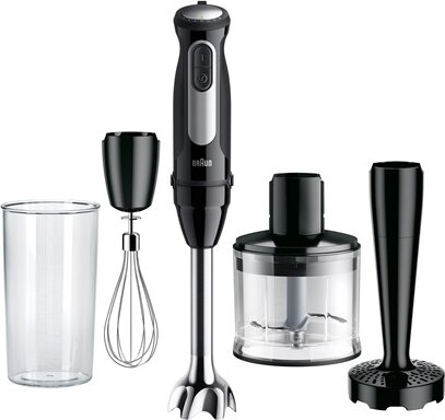 Braun MQ55.307.M Kézi Botmixer készlet 1000W - Fekete