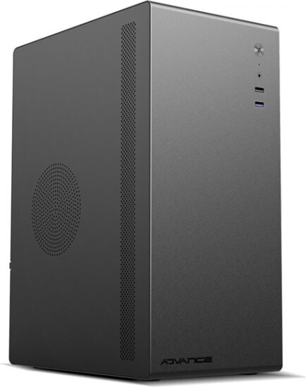 Advance Optima Midi Torony Számítógépház - Fekete