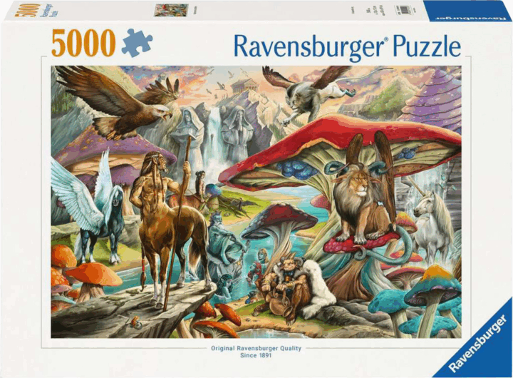 Ravensburger Gombák és mítoszok 5000 darabos puzzle