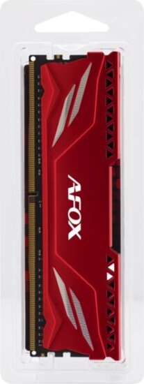 Afox 16GB / 3200 Gaming DDR4 CL 16 Single Desktop RAM - Piros Afox 16GB / 3200 Gaming DDR4 CL 16 Single Desktop RAM - Piros