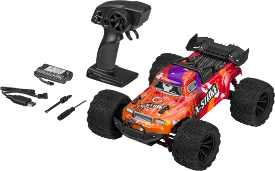 Overmax X Strike Távirányítós autó - Piros / Fekete