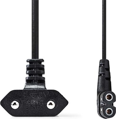 Nedis CEGL11055BK30 220V Hálózati Tápkábel 3m - Fekete