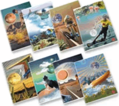 Pigna Dream Sport A4 négyzetrácsos füzet - Többféle