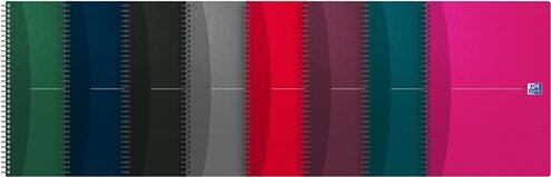 Oxford Essentials 90 lapos A4 vonalas spirálfüzet - Többféle