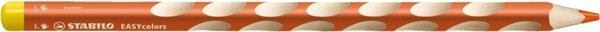 Stabilo Easy Háromszögletű "HB" balkezes színes ceruza - Narancssárga