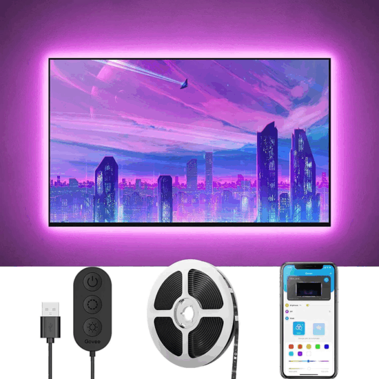 Govee H6178 LED TV Háttérvilágítás 46"- 60" Tv-hez