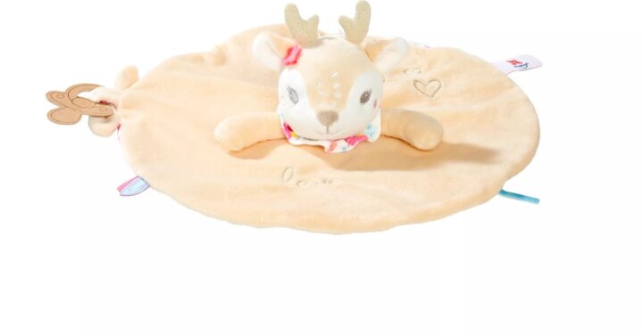 Nicotoy Őzike mintás bébirongyi 24 x 24 cm