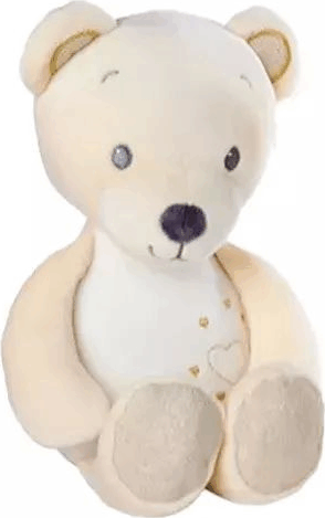 Nicotoy Sparkle Fehér Maci plüss figura 30 cm