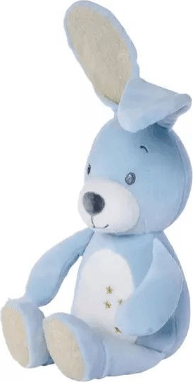 Nicotoy Sparkle Kék Nyuszi plüss figura 30 cm