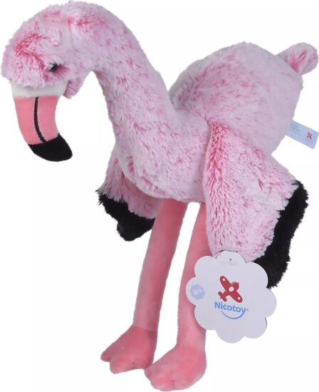 Nicotoy Flamingó plüss figura 21 cm