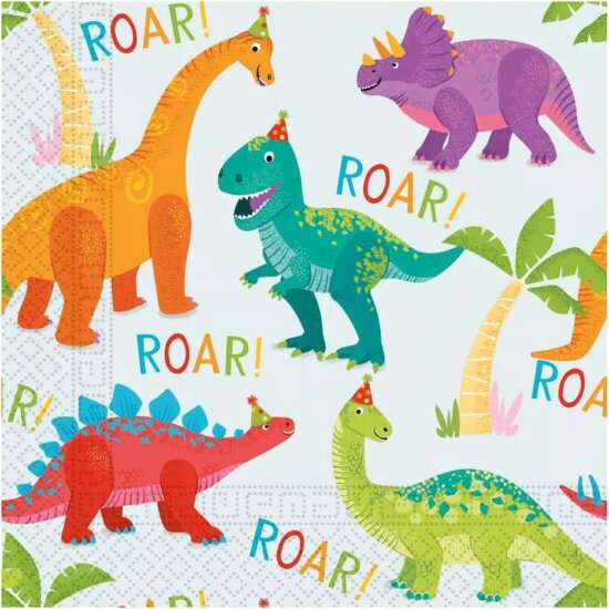 Dino Party Szalvéta csomag (20 db/csomag)