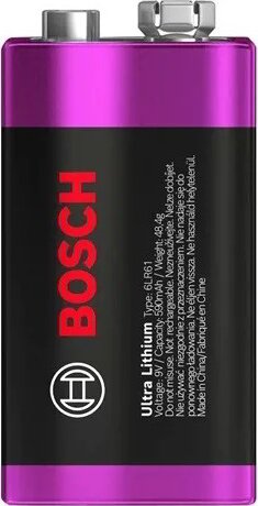 Bosch 6LR61UA1B/00 Ultra Alkaline Laposelem 9V (1db / csomag)