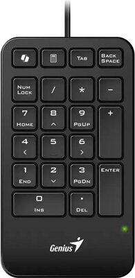 Genius NumPad 125 USB-C Numerikus Billentyűzet - Fekete