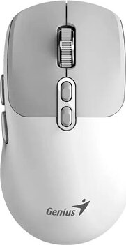 Genius NX-8080S Bluetooth + RF Wireless Silent Egér - Fehér/Szürke