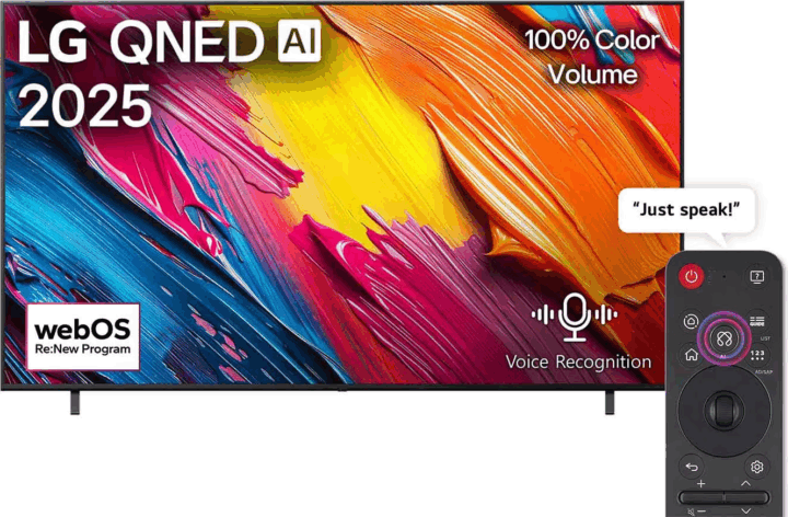 Lg 55" 55QNED70A6A 16:9 4K UltraHD QNED Ai Smart TV