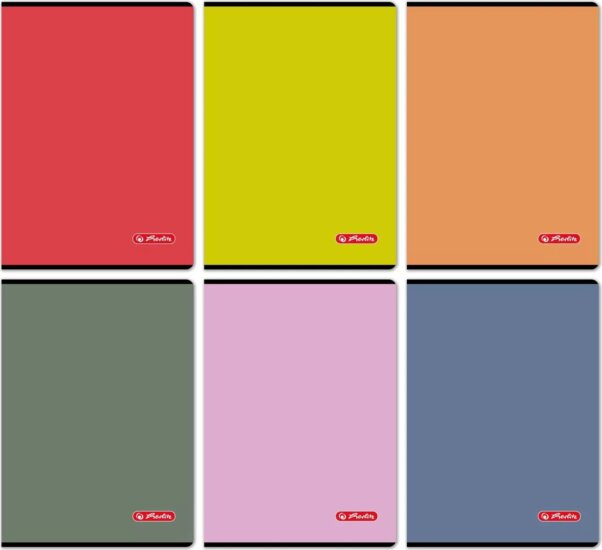 Herlitz Colors 80 lapos A4 vonalas füzet - Többféle
