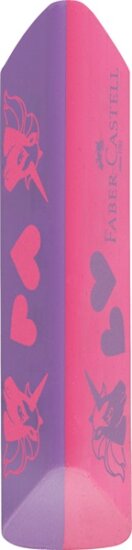 Faber-Castell Unikornis háromszögletű radír ceruzához