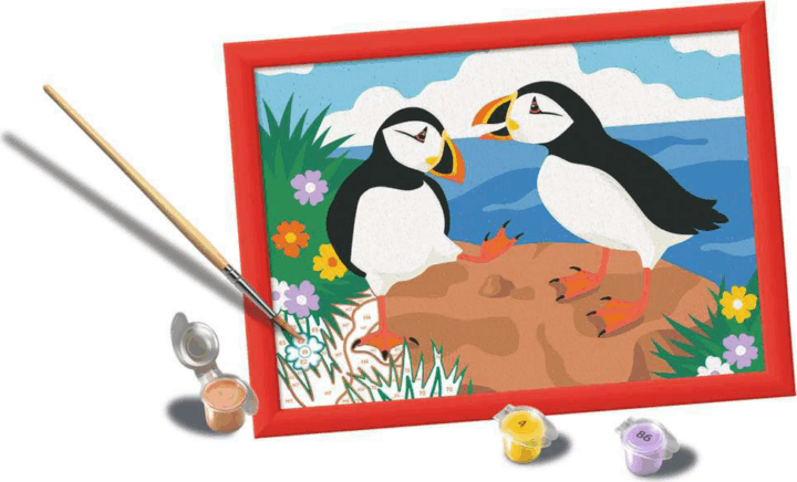 Ravensburger CreArt Kifestő készlet - Puffin