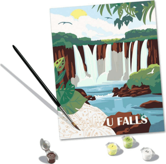 Ravensburger CreArt Kifestő készlet - Iguazú-vízesések