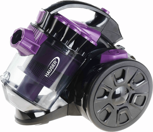 Hauser VC-715 Porzsák Nélküli porszívó 700W - Lila / Fekete