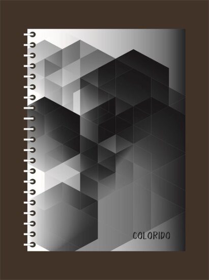 PD Colorido 200 lapos A4 vonalas spirálfüzet - Többfajta PD Colorido 200 lapos A4 vonalas spirálfüzet - Többfajta