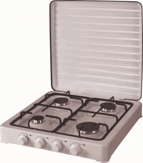 Orion K-04S Hordozható 4 zónás gáz főzőlap - Fehér