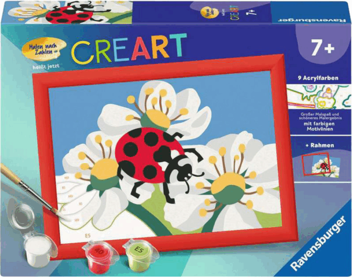 Ravensburger CreArt Kifestő készlet - Katicabogár