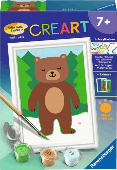 Ravensburger CreArt Kifestő készlet - Kismackó