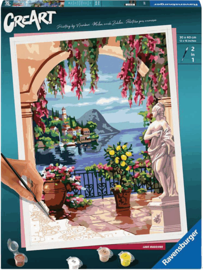 Ravensburger CreArt Premium Kifestő készlet - Lago Maggiore