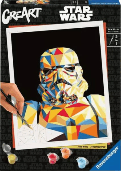 Ravensburger CreArt Kifestő készlet - Star Wars Rohamosztagos Ravensburger CreArt Kifestő készlet - Star Wars Rohamosztagos