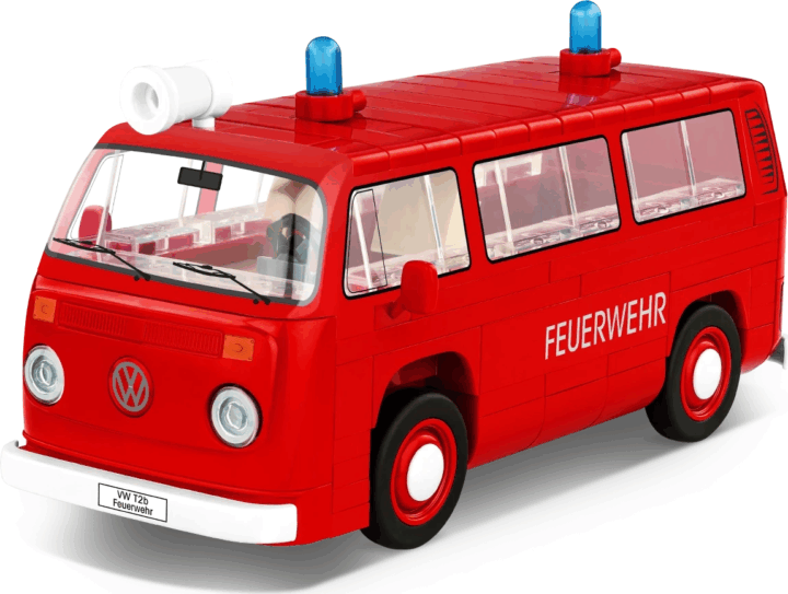 Cobi Volkswagen T2b Tűzoltóautó 162 Darabos Építőjáték